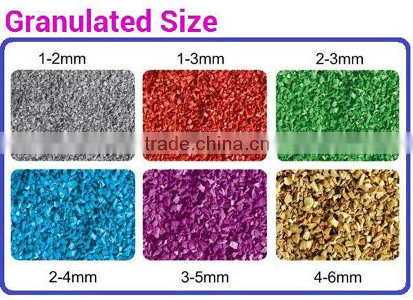 EPDM granule, rubber granule , playground, recycled rubber granule, rubber tile, FN-14021174