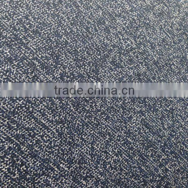 100 cotton french terry jacquard knit fabric for pajamas