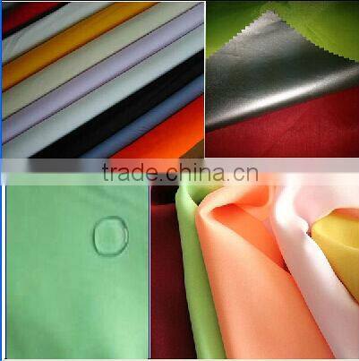 silver coated 210t polyester taffeta