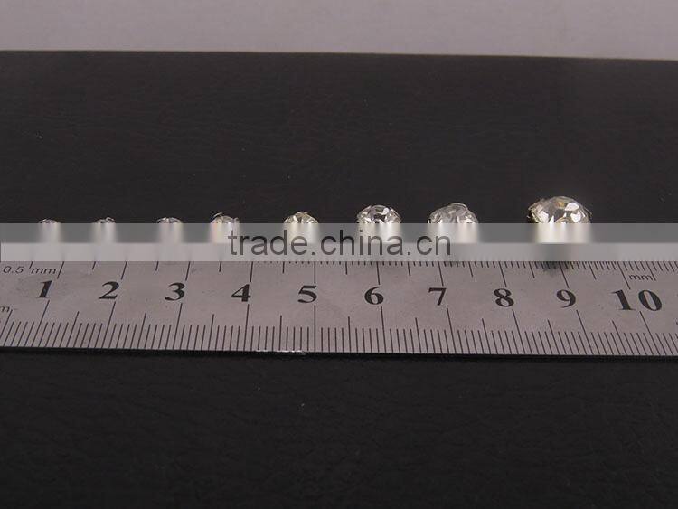 High Quality Rhinestone Crown Embellishments with Brass