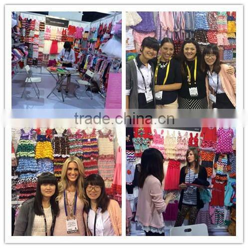 Wholesale black tank top and red sequin skirt with matching headband baseball girl sport wear