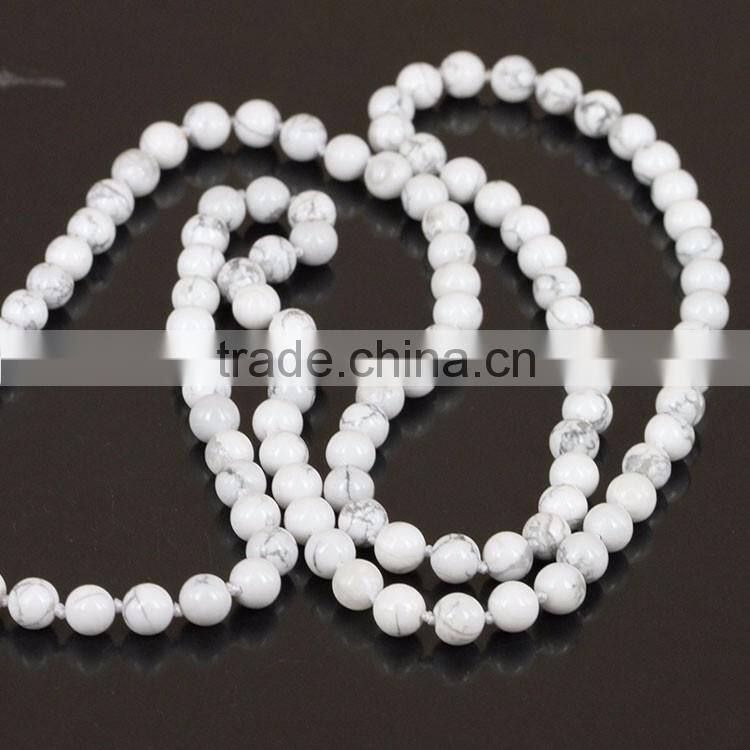 Cheap Catholic Prayer Rope Bracelet with Howlite Bulk Jewelry Beads 2016 Trending Products