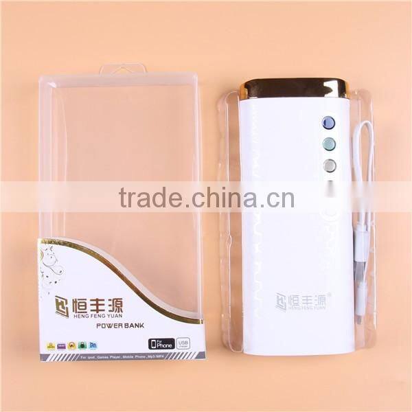 Wholesale 15000mAh Mobile Power Bank with 3 USB