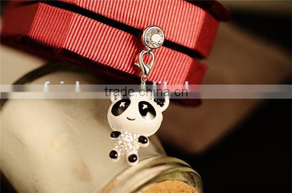 Fashionable Cheapest animal earphone dust plugs