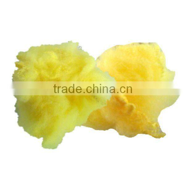 100 colored polyester staple fiber for socks