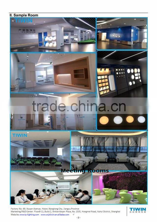 TIWIN 12W 3000K Made in China high quality high lumen led light track with 100-240VAC