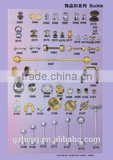 metal rectangle buckle for bags,decorative handbag buckle