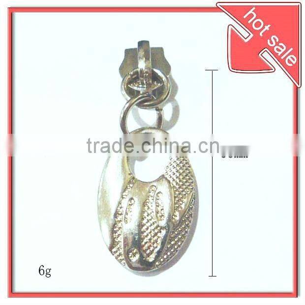 metal zipper puller& slider for garment with special design