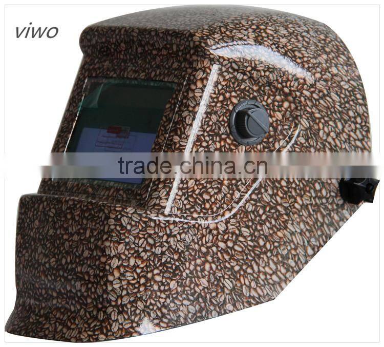 Coffee Solar Power Auto Darken Welding air welding helmet