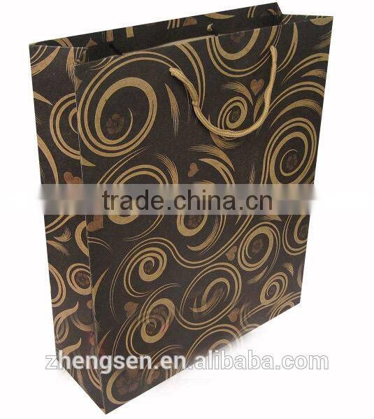 white paper bag with custom LOGO for promotion