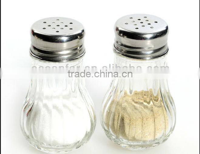 Paunchy Glass Spice jars