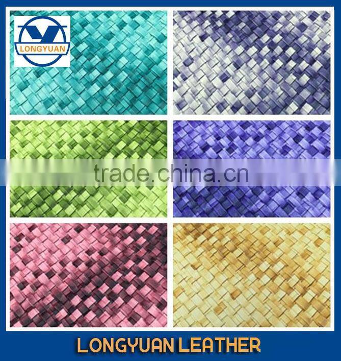 Leather for Wallet Material PU for Backpack