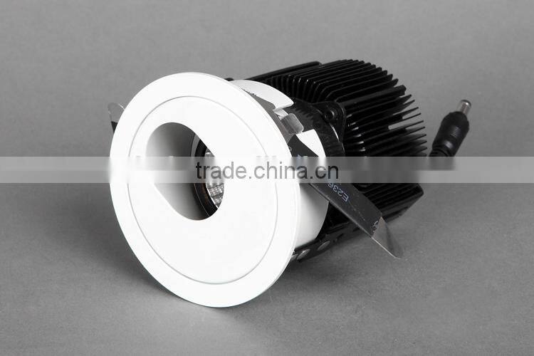 6W 9W 13W recessed led spot light with circle hole reflector for cloths shop
