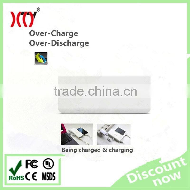 5V2.1A dual USB output 11000mAh power bank good shape design