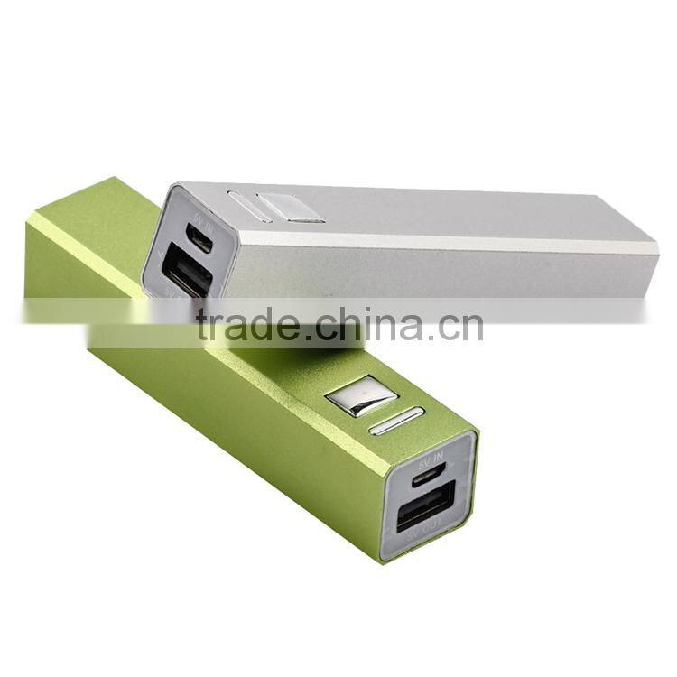 Mini smart diy digital power bank 2200mah for promotional gifts