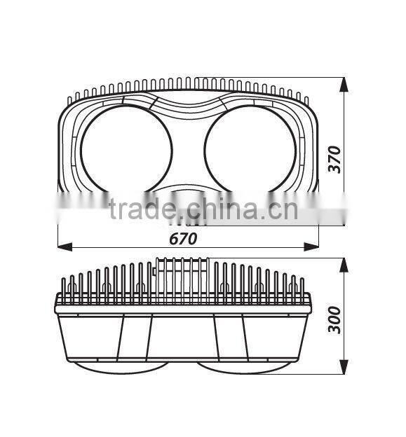 High Luminous New Technology IP65 1000W led flood light metal halide led replacement