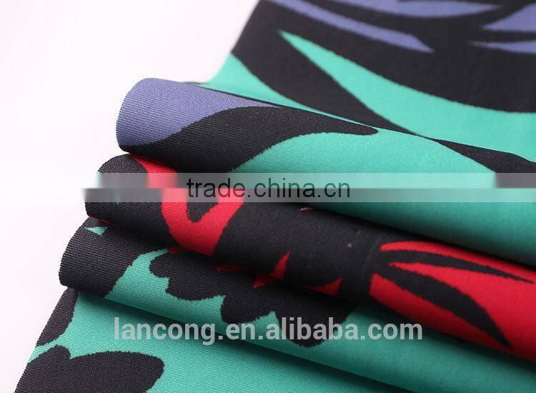 Fabric supplier China supplier Knit Pants 95% polyester 5% elastane fabric