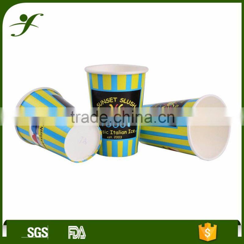 8oz 12oz 16oz 20oz paper board printed starbucks disposable paper cup with lid and sleeve