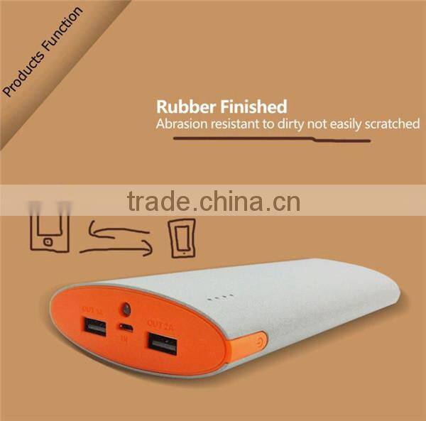 2016 High capacity fashion design Portable Power Bank 20000mah