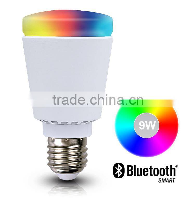 energy saving color changing led light bulb