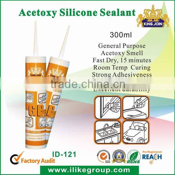 Silicone sealant adhes