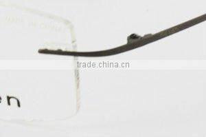 Titanium plating reading eyewear hand made glass