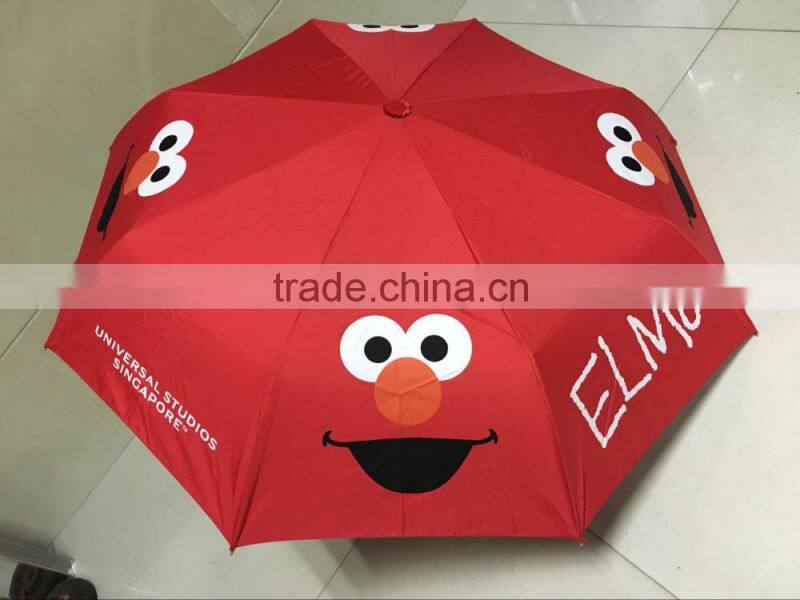 2017 red convenient simile woman light weight stainless travel Umbrella