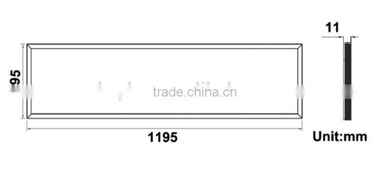 Installation By Spring or Suspending Wire Feel confortable Square Led Panel Lighting