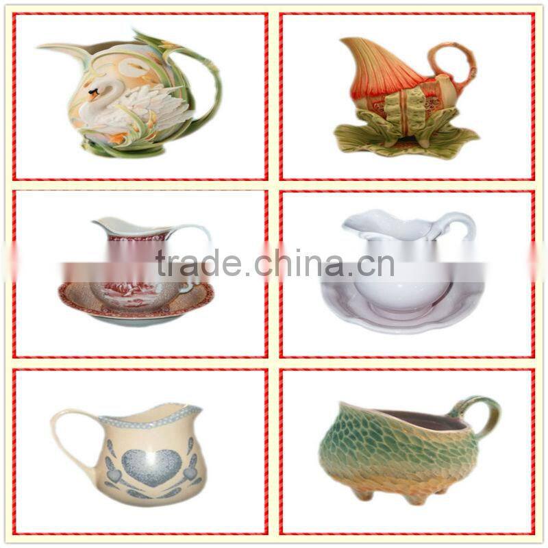 New designed handmade antique ceramic water pitcher