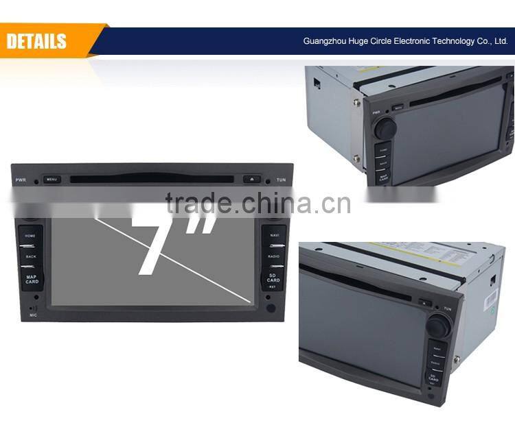 7 Inch Full Touch Screen android rmvb mkv car GPS radio dvd player for Opel Antara