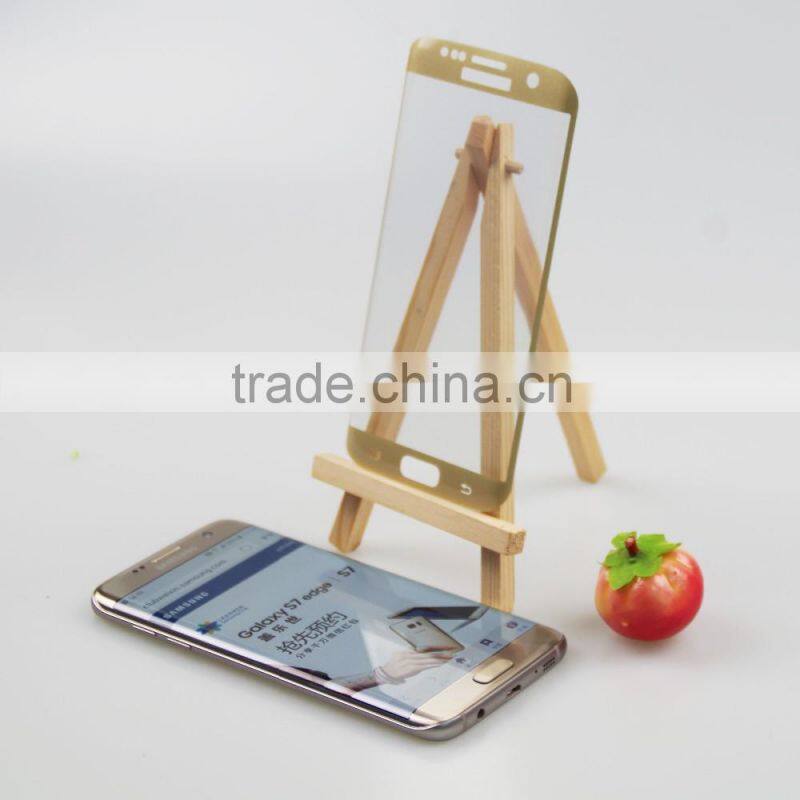 Hot selling! HD clear,3D Caved tempered glass phone screen protector for s7 Edge