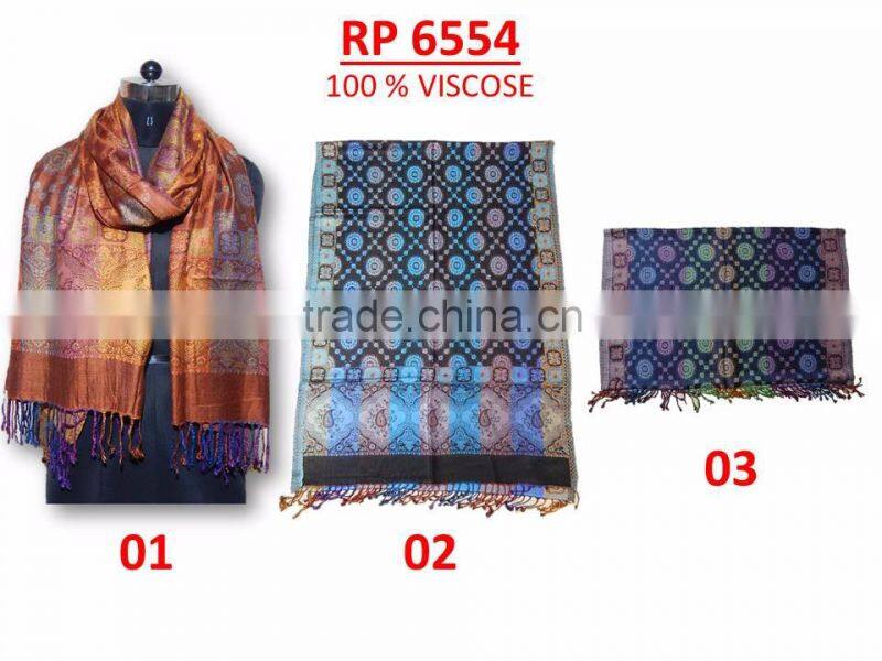 NEW FANCY VISCOSE FINE QUALITY SCARF SHAWL STOLE