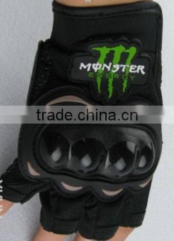 Hot sell 2016 newest monster half finger motorcycle gloves