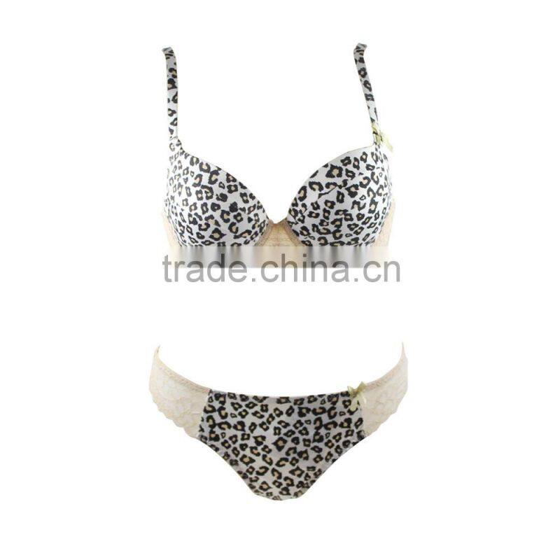 2015 sexy fancy bra panty set