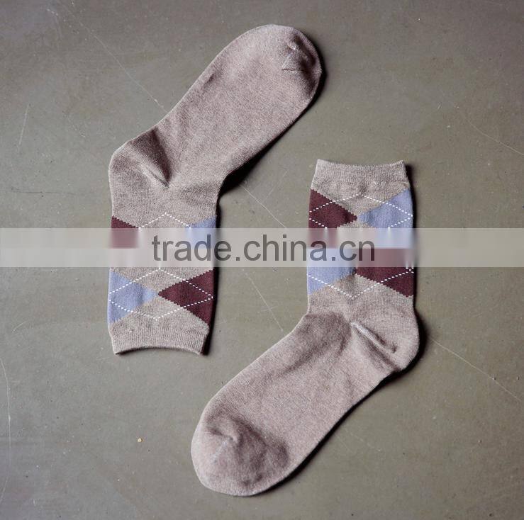 Grid business men socks wholesale