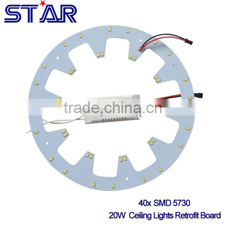 Flower 7w 15w retrofit kit led celling light