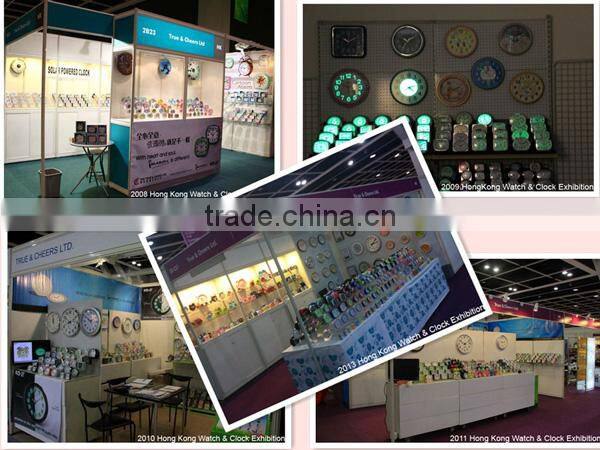 Ellipse Shape Luminous Dial Alarm Clock / Hot Sale Melody wake up Alarm Clock