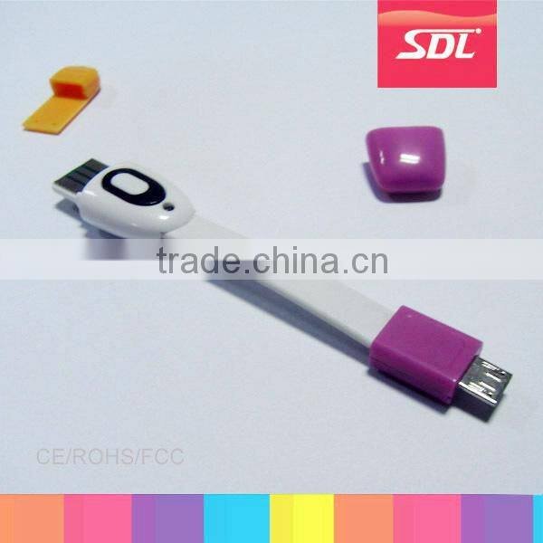 New design TF card read function micro USB data calbe