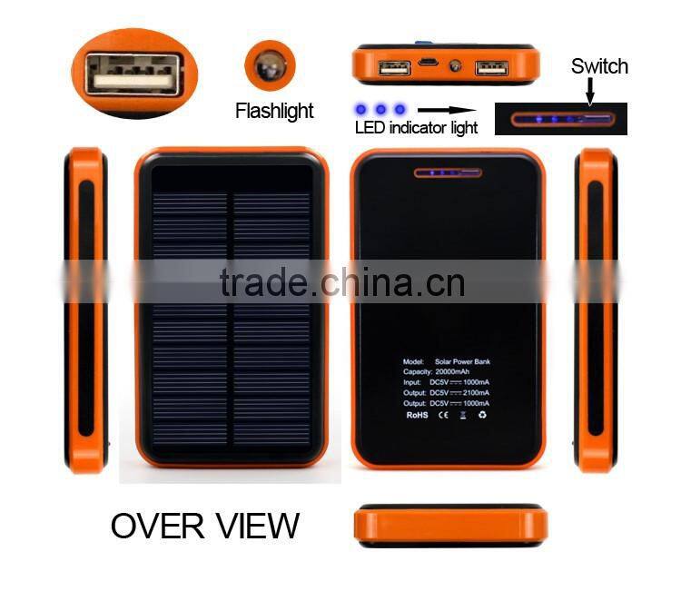 Wholesale 3 in 1 power banks 20000mAh best price from Shenzhen