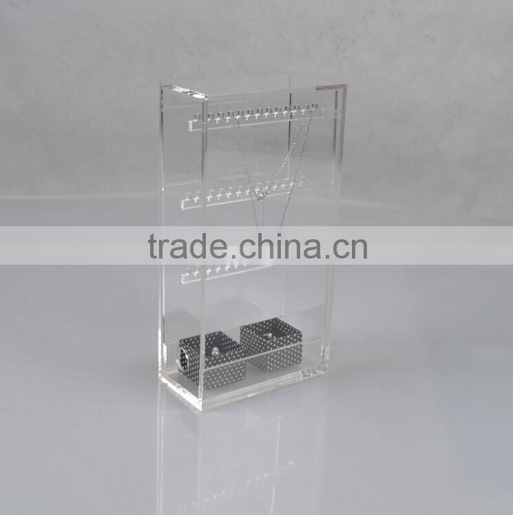 New design acrylic jewelry boxes/acrylic jewelry display/jewelry display cases
