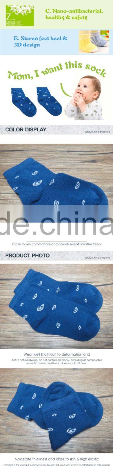 China suppliers 2015 new products 100% cotton crochet baby socks