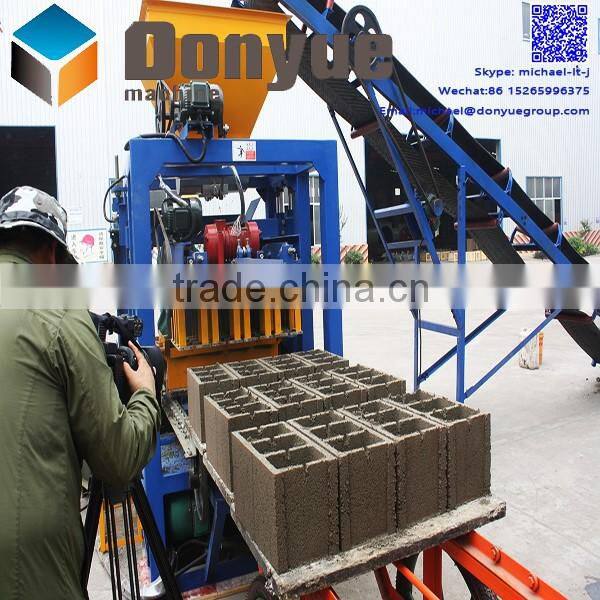 Good quality flyash concrete hollow block making machine in south africa