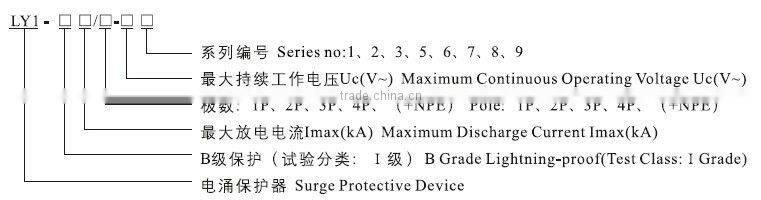 LY1-10/350 Surge protective device