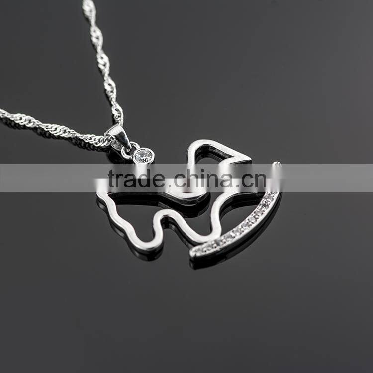 Alloy jewelry pendant!!!beautiful horse pendant inlaid cubic zirconia