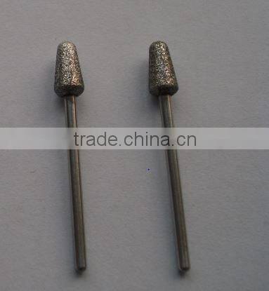 Diamond Burr pear shape, Chiropody burrs