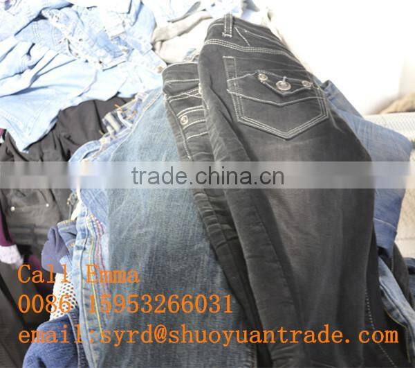 Top Brand used Men jeans fashion homme