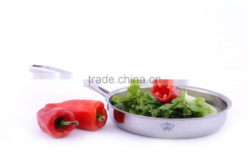 Best selling frying pan health titanium cookware set no stick fry pan