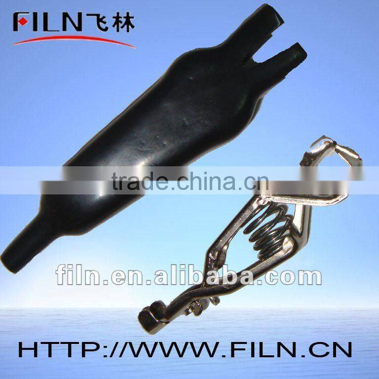 60mm insulated spring battery alligator clamp