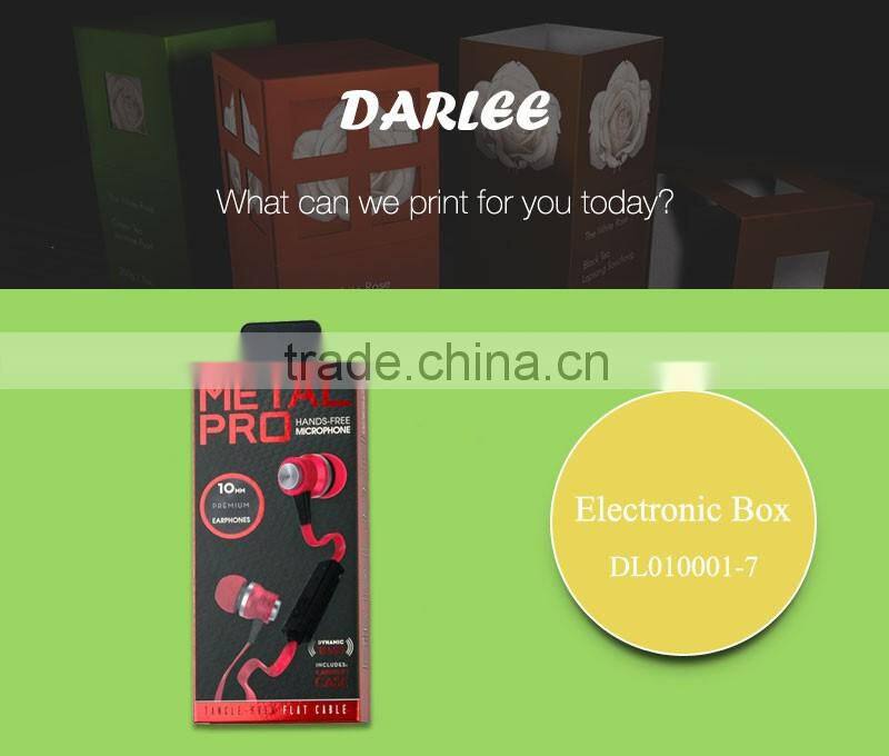 Guangdong supplier high end custom packaging for earbuds