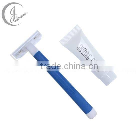 China Supplier Disposable Hotel Bath Shaving Kit with Best Quality Hotel Razor Kit